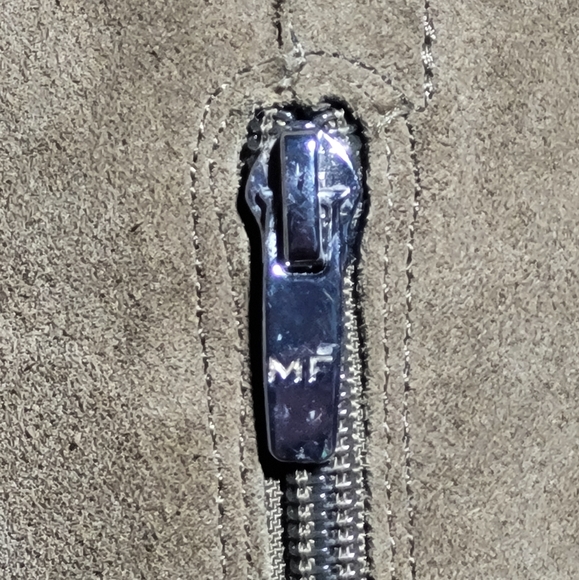 Marc Fisher Elanie Over the Knee High Olive Suede Leather Wide-Calf Boots Sz 6 - Picture 11 of 12